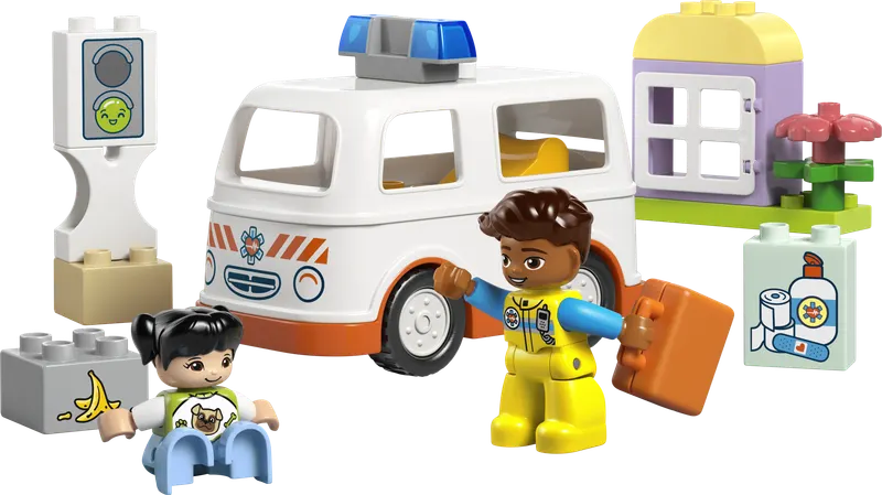 LEGO DUPLO® Ambulance og fører 10447