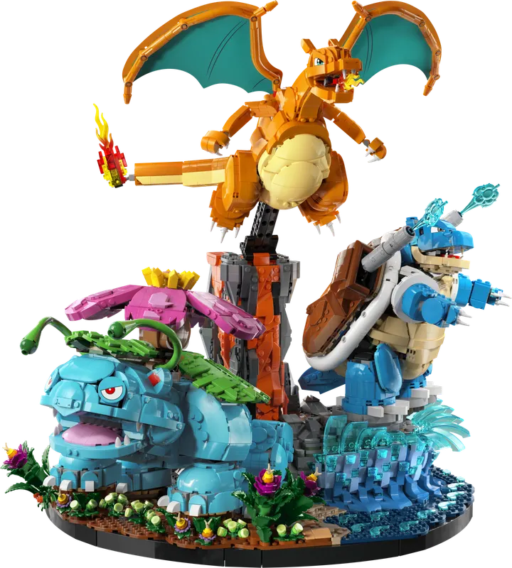 LEGO Pokémon Venusaur, Charizard og Blastoise 72153
