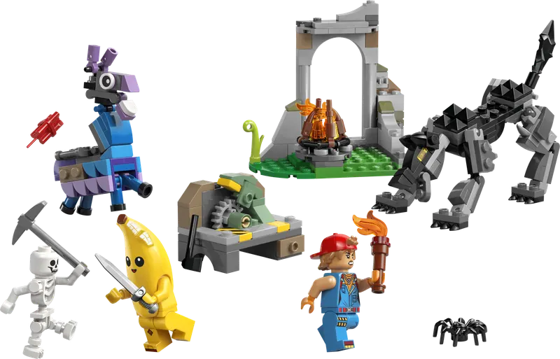 LEGO Fortnite Peely og Sparkplugs lejr 77075