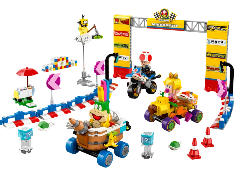 LEGO Super Mario™ Mario Kart - Baby Peach og Grand Prix-sæt 72036