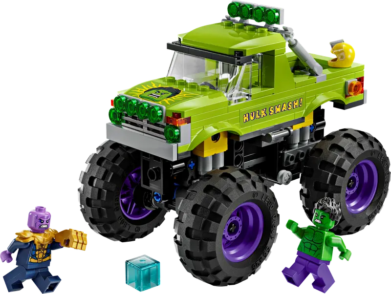 LEGO Marvel The Hulk Truck vs. Thanos 76312
