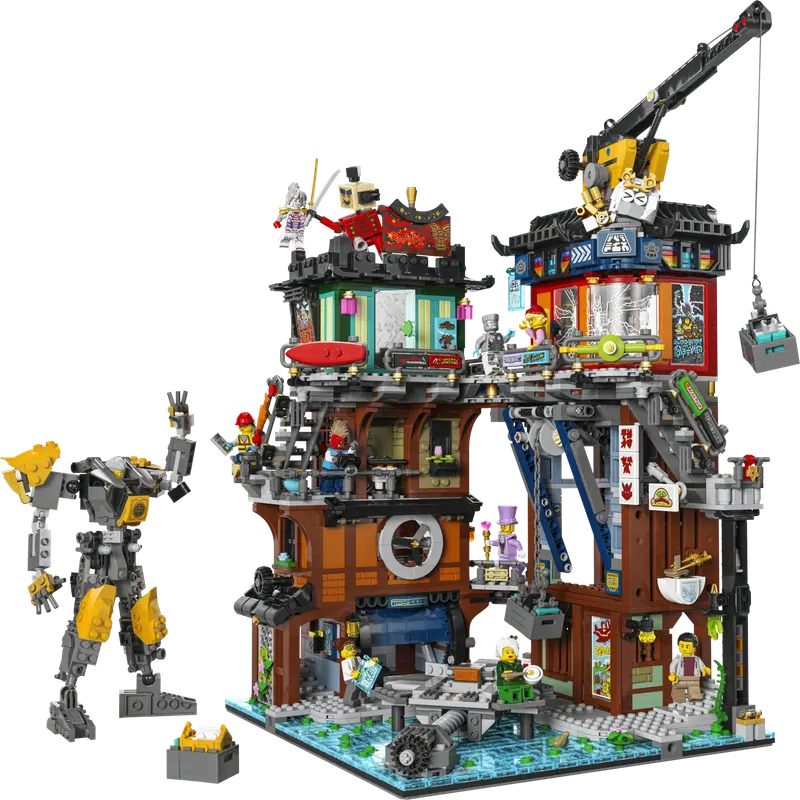 LEGO NINJAGO® NINJAGO Citys værksteder 71837