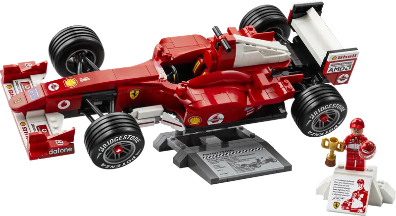 LEGO Icons Ferrari F2004 & Michael Schumacher 11375