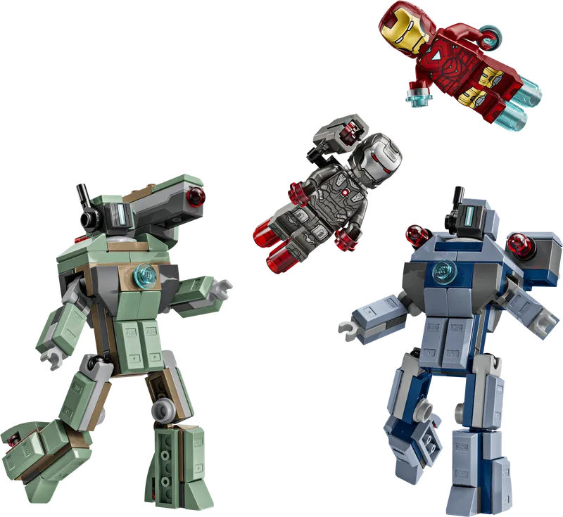 LEGO Marvel Iron Man & War Machine vs. Hammer Drones 76320
