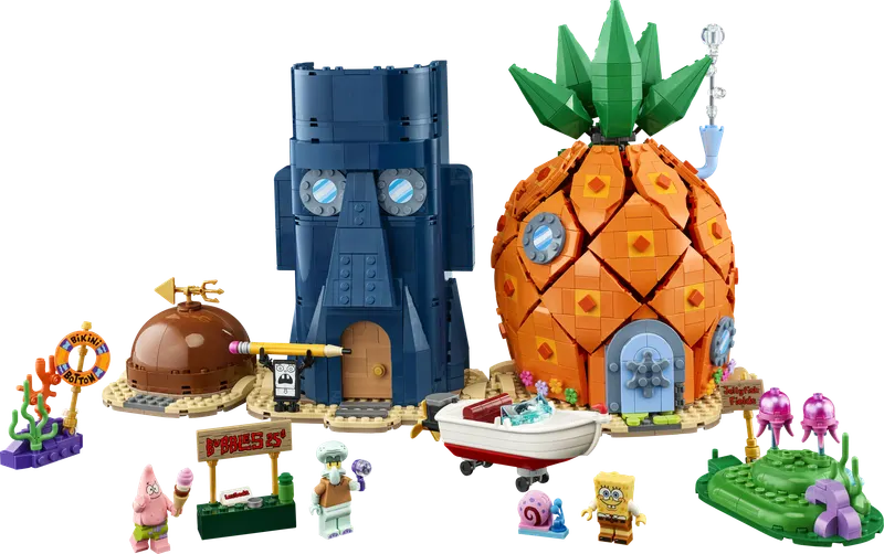 LEGO Icons SvampeBob Firkant: Bikini-Bunden 11386