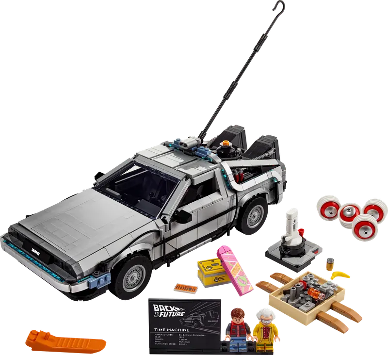 LEGO Icons Back to the Future Time Machine 10300