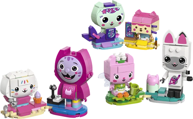 LEGO Gabby's Dollhouse Gabbys klodsbyggede kattevenner 11215