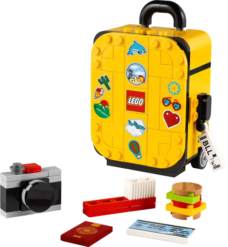 LEGO Other Yellow Travel Suitcase 40817