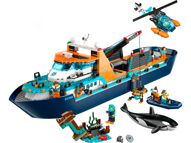 LEGO City Polarudforskningsskib 60368