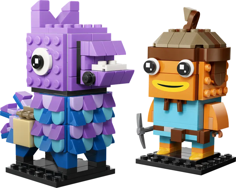 LEGO Fortnite Figurer af Supply Llama og Fishstick 40881