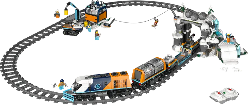 LEGO City Polarforskernes arktiske eksprestog 60470