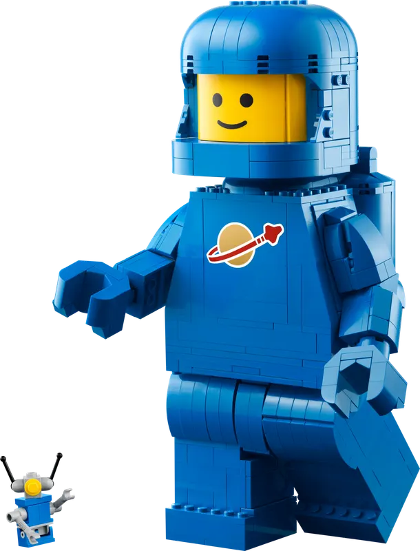LEGO Minifigures Opskaleret blå astronautminifigur 40921
