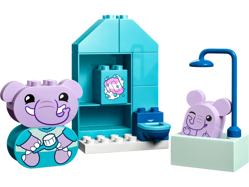LEGO DUPLO® Dagligdagens rutiner: Badetid 10413