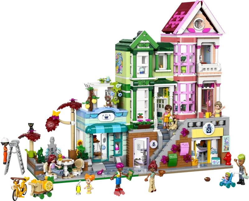 LEGO Friends Heartlake City lejligheder og butikker 42670