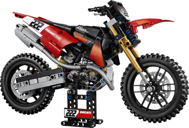 LEGO Technic Ducati Desmo450 MX Factory Motorcycle 42238