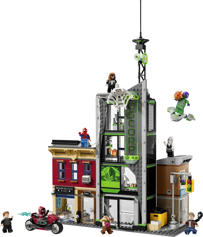 LEGO Marvel Spider-Man mod Oscorp 76324