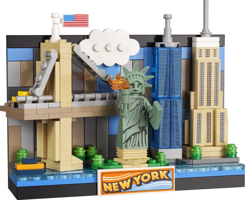 LEGO Other New York Postcard 40519