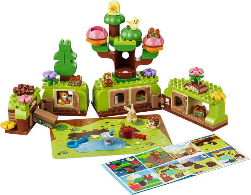 LEGO DUPLO® Oplevelsesskov med vilde dyr 10480
