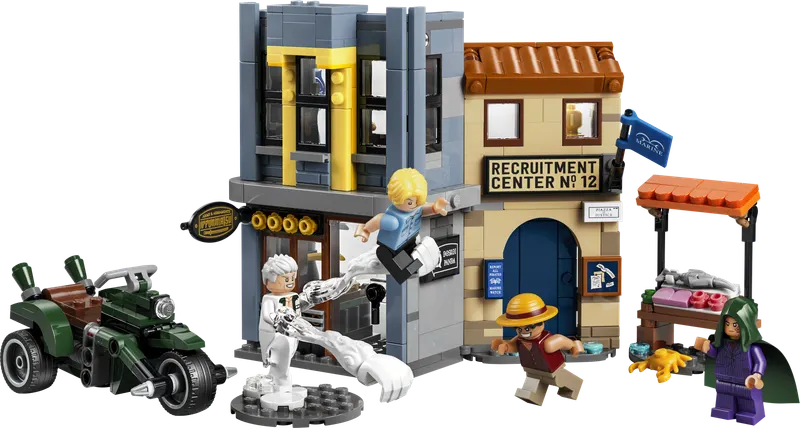 LEGO One Piece Opgør med kaptajn Smoker 75642