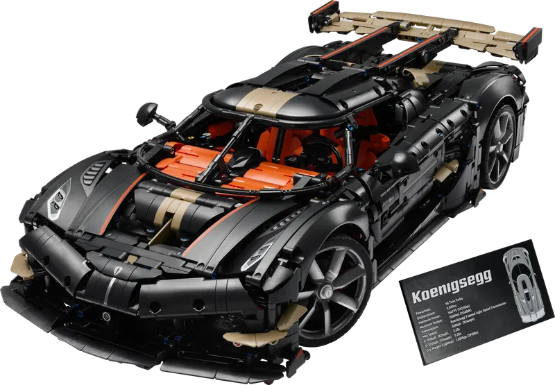 LEGO Technic Koenigsegg Sadair's Spear-megabil 42232
