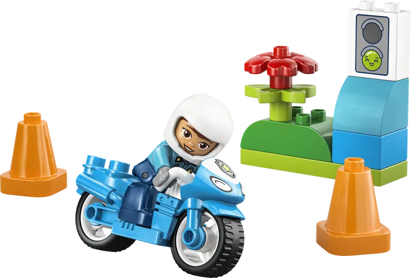 LEGO DUPLO® Blå politimotorcykel 10471