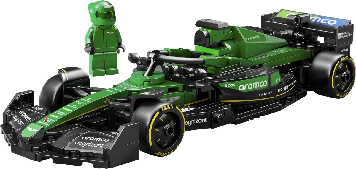 LEGO Speed Champions Aston Martin Aramco F1 AMR24-racerbil 77245