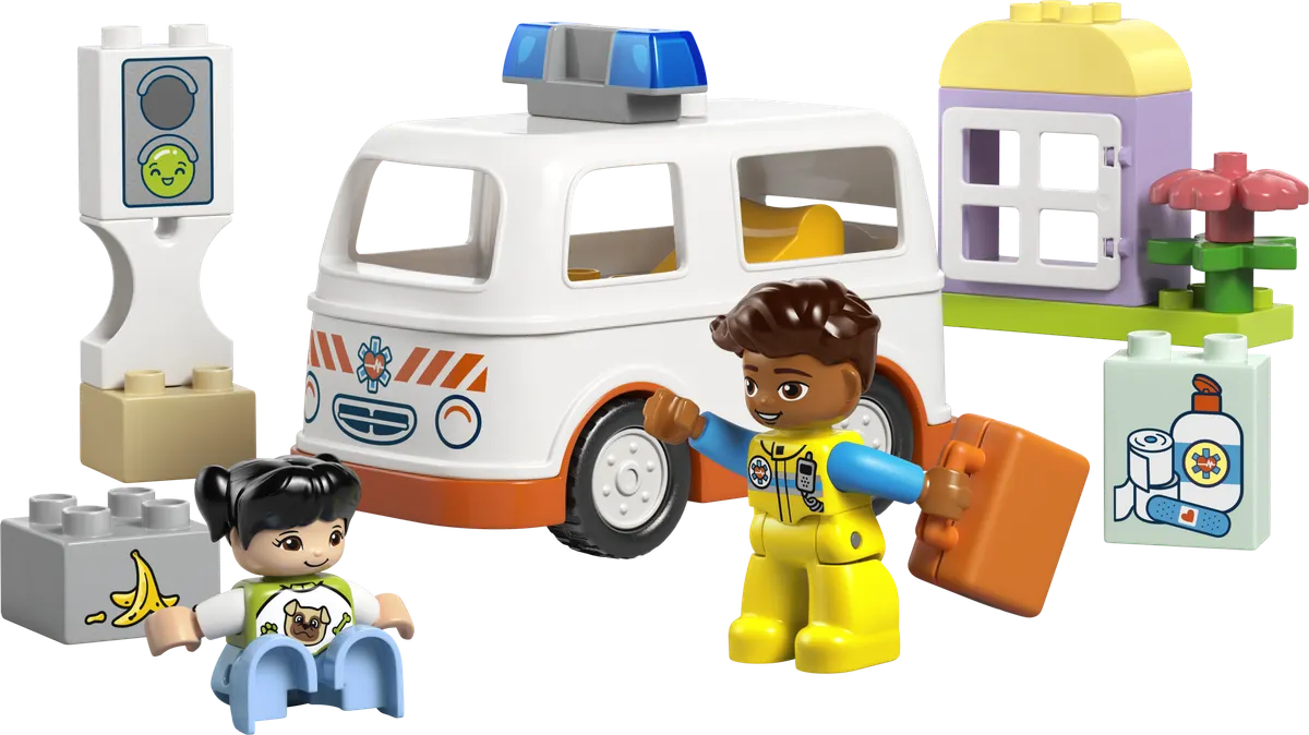 LEGO DUPLO® Ambulance og fører 10447