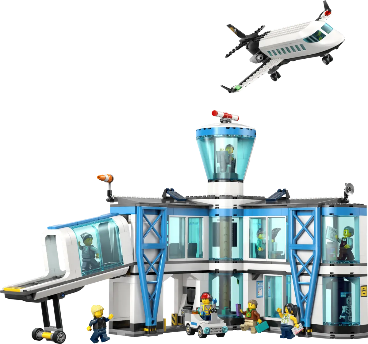 LEGO City Lufthavn med fly 60502