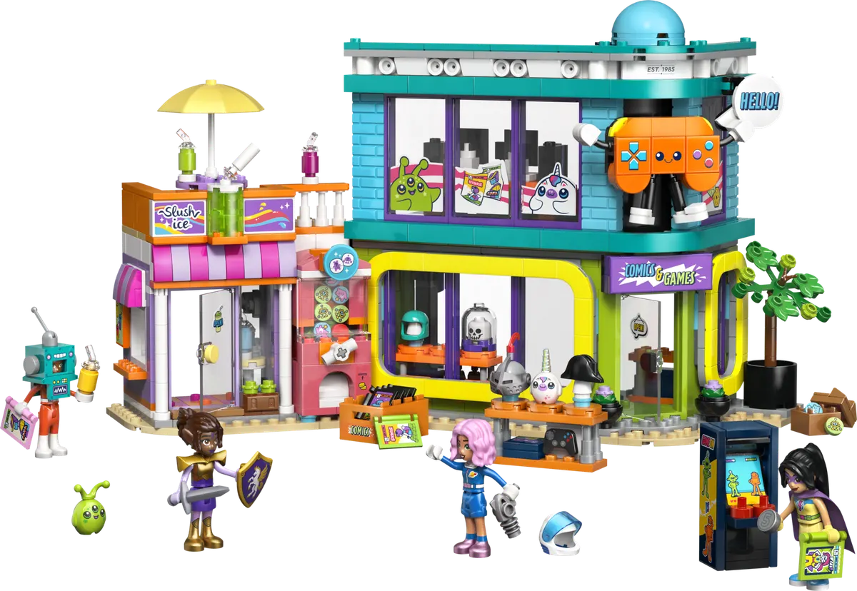 LEGO Friends Tegneserie- og spilbutik 42674