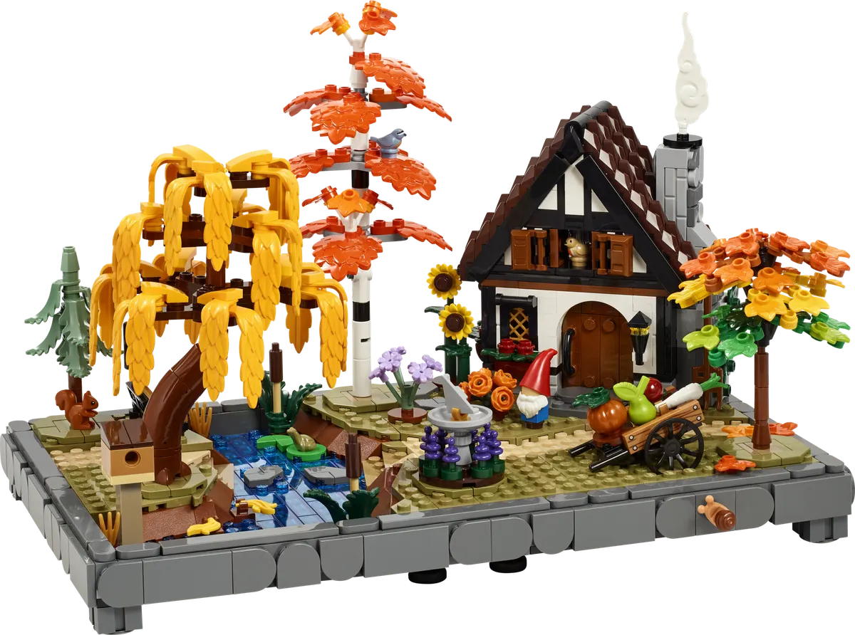 LEGO Icons Efterårshave og hytte 11372
