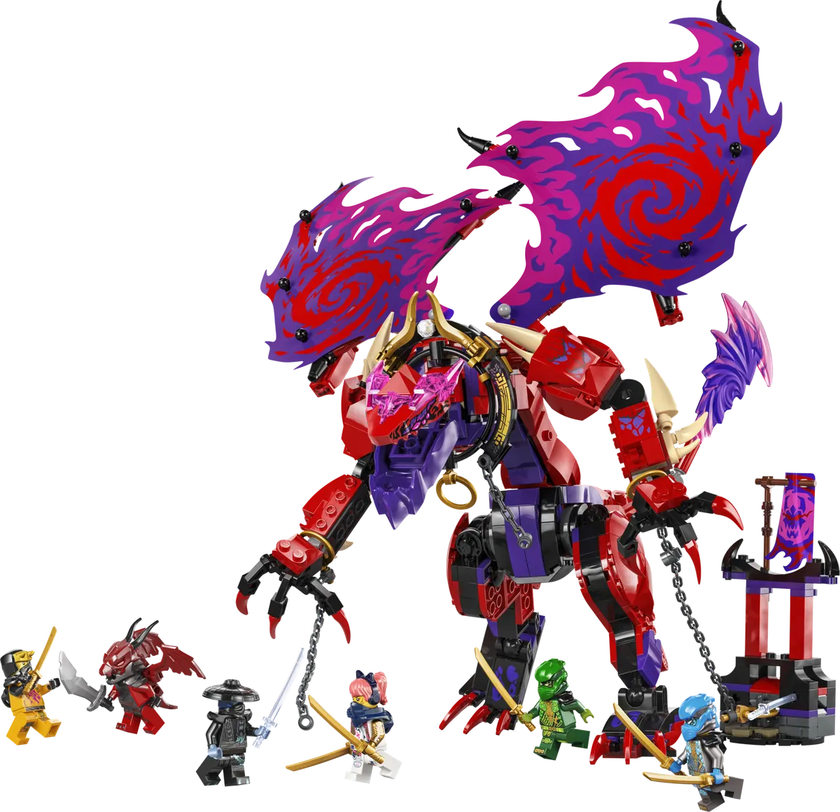 LEGO NINJAGO® Kaosdragen Thunderfang 71832