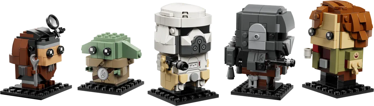 LEGO Star Wars™ The Mandalorian and Grogu: Allierede og skurke 40856