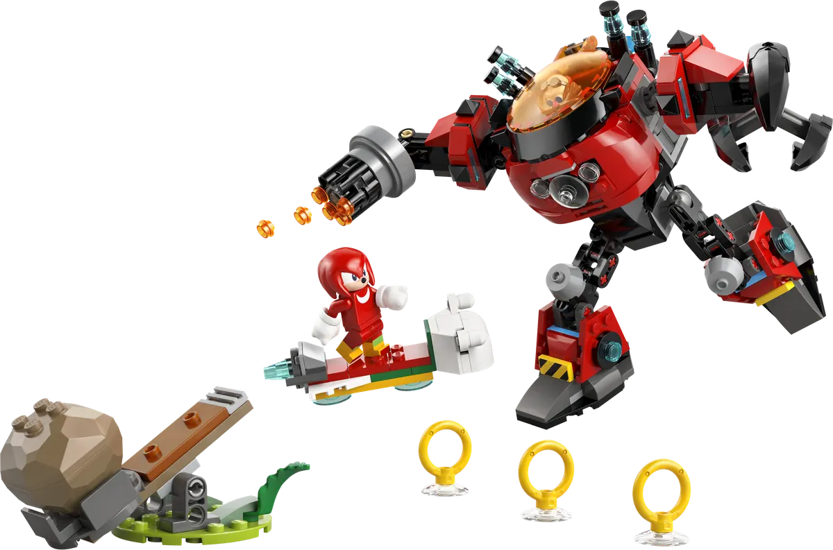 LEGO Sonic the Hedgehog™ Knuckles mod dr. Eggmans Egg Crusher-mech 77005