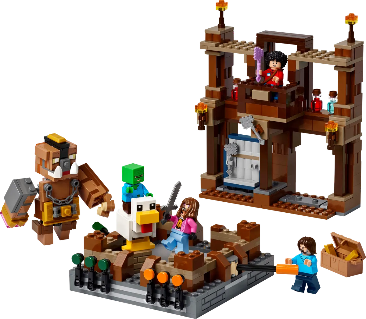 LEGO Minecraft® Skovpalæets kampring 21272