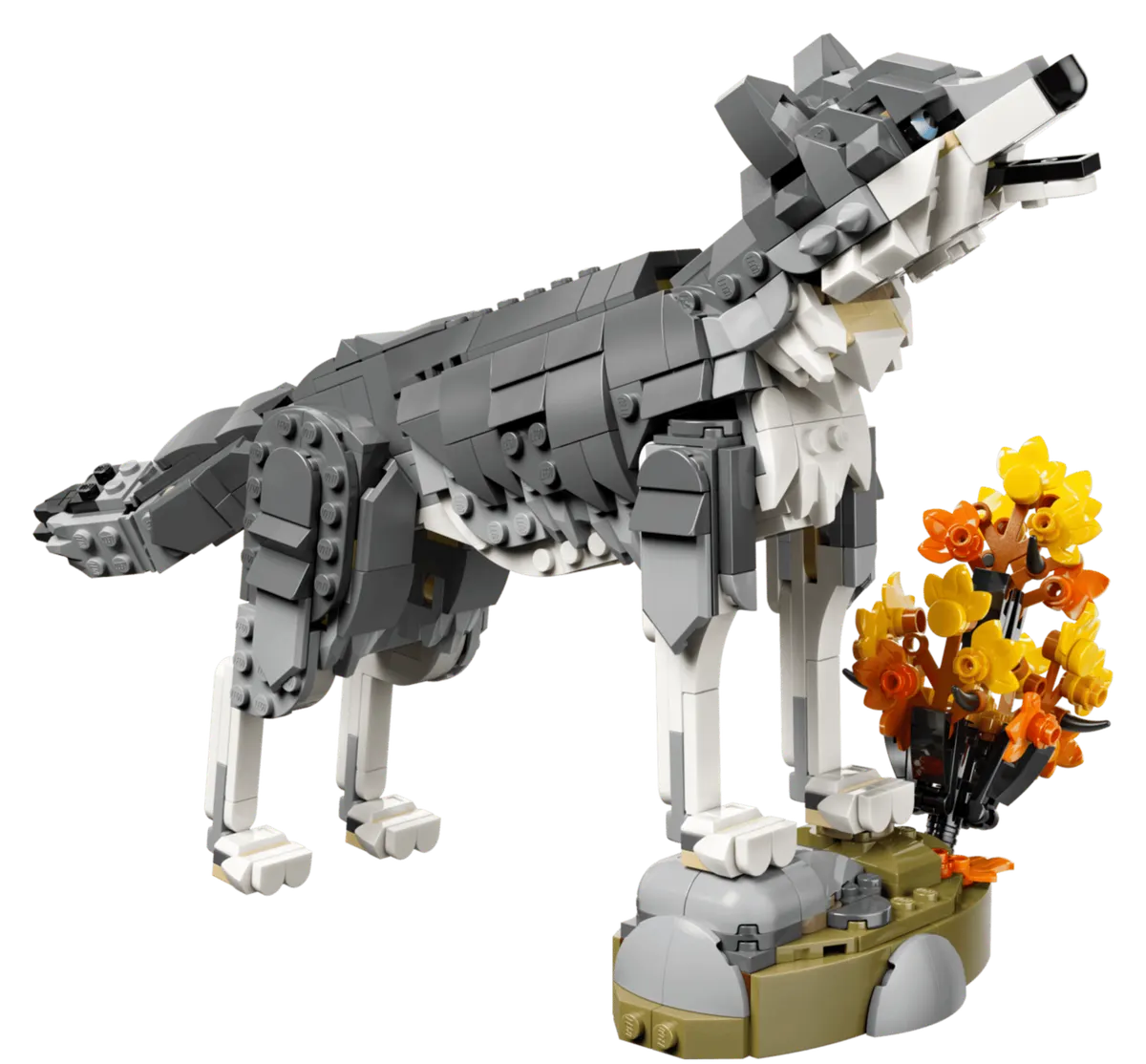 LEGO Creator 3-in-1 Skovens dyr: Grå ulv 31393