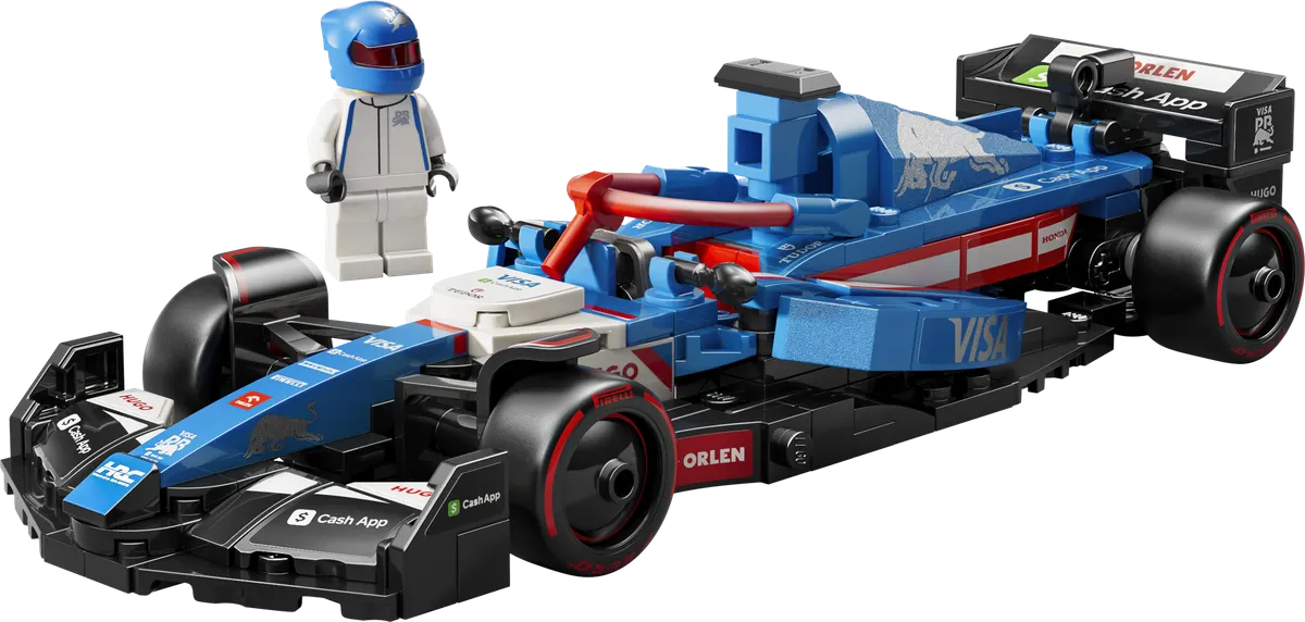 LEGO Speed Champions Visa Cash App RB VCARB 01 F1-racerbil 77246