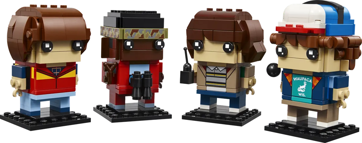 LEGO Stranger Things Mike, Dustin, Lucas and Will Figures 40801