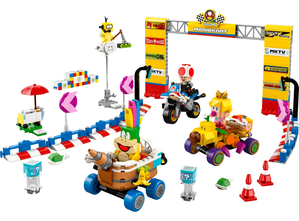 LEGO Super Mario™ Mario Kart - Baby Peach og Grand Prix-sæt 72036
