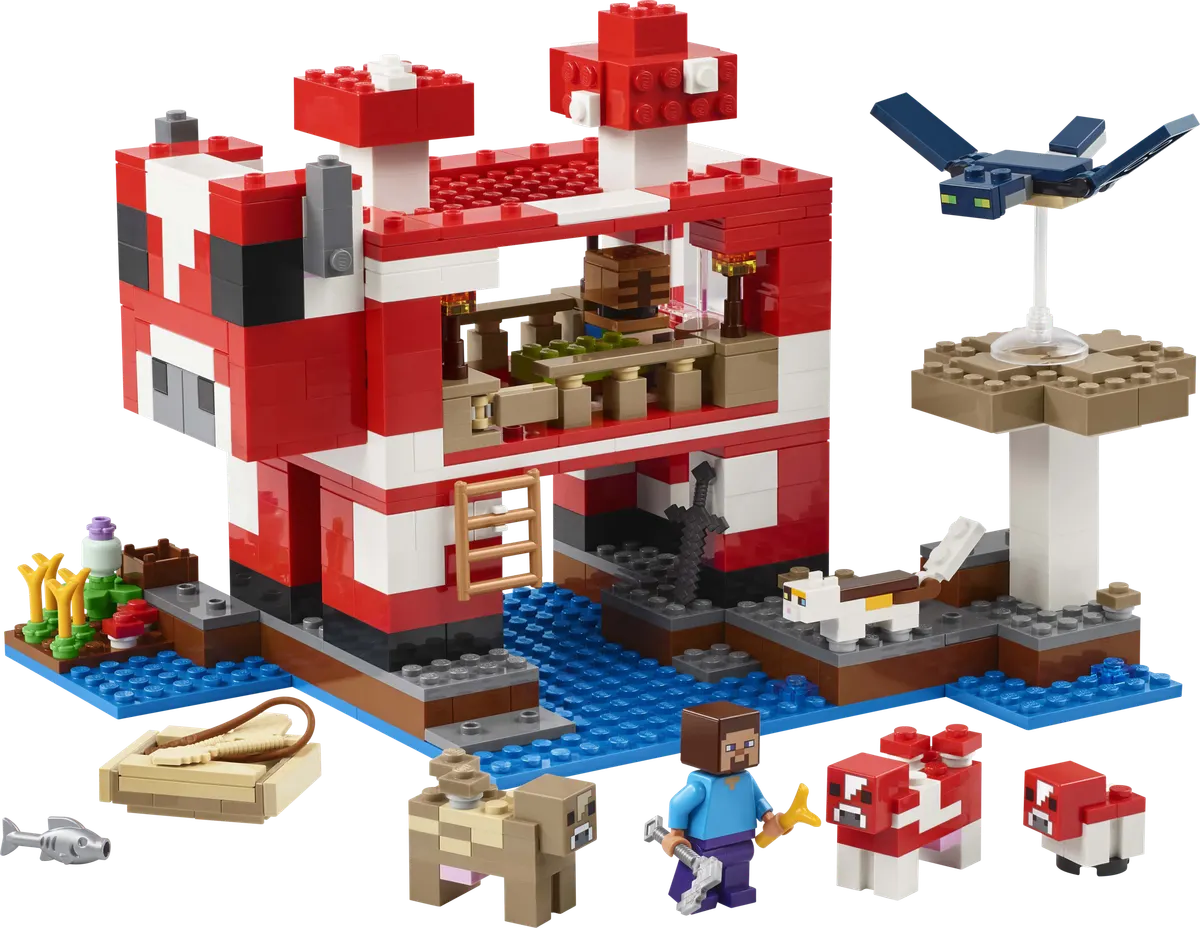 LEGO Minecraft® Mooshroom-huset 21270