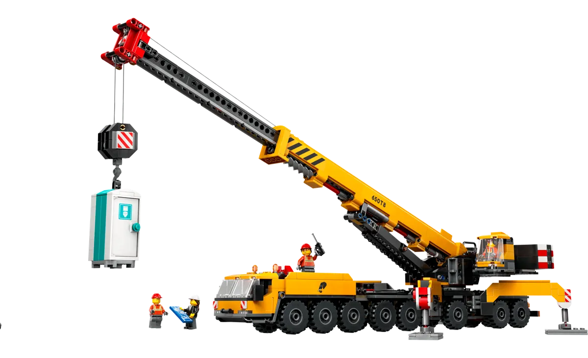 LEGO City Gul mobil byggekran 60409