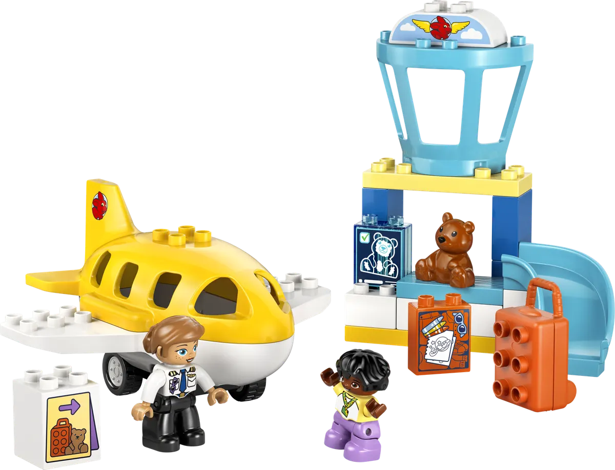 LEGO DUPLO® Første gang i lufthavnen 10443