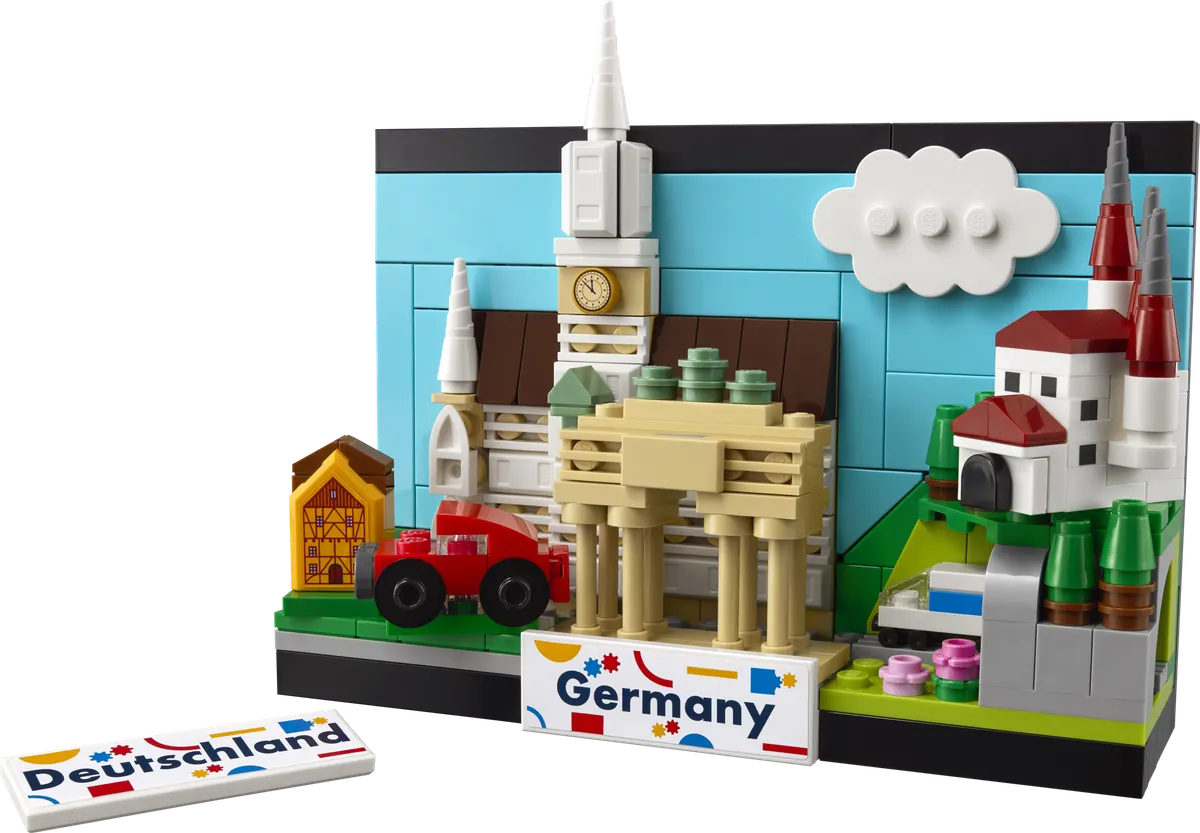 LEGO Andet Postkort fra Tyskland 40954