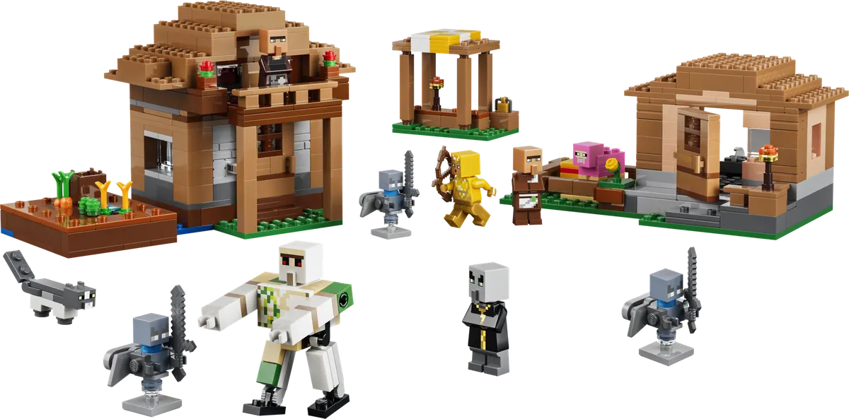 LEGO Minecraft® Troldkarl-landsbyangreb 21596