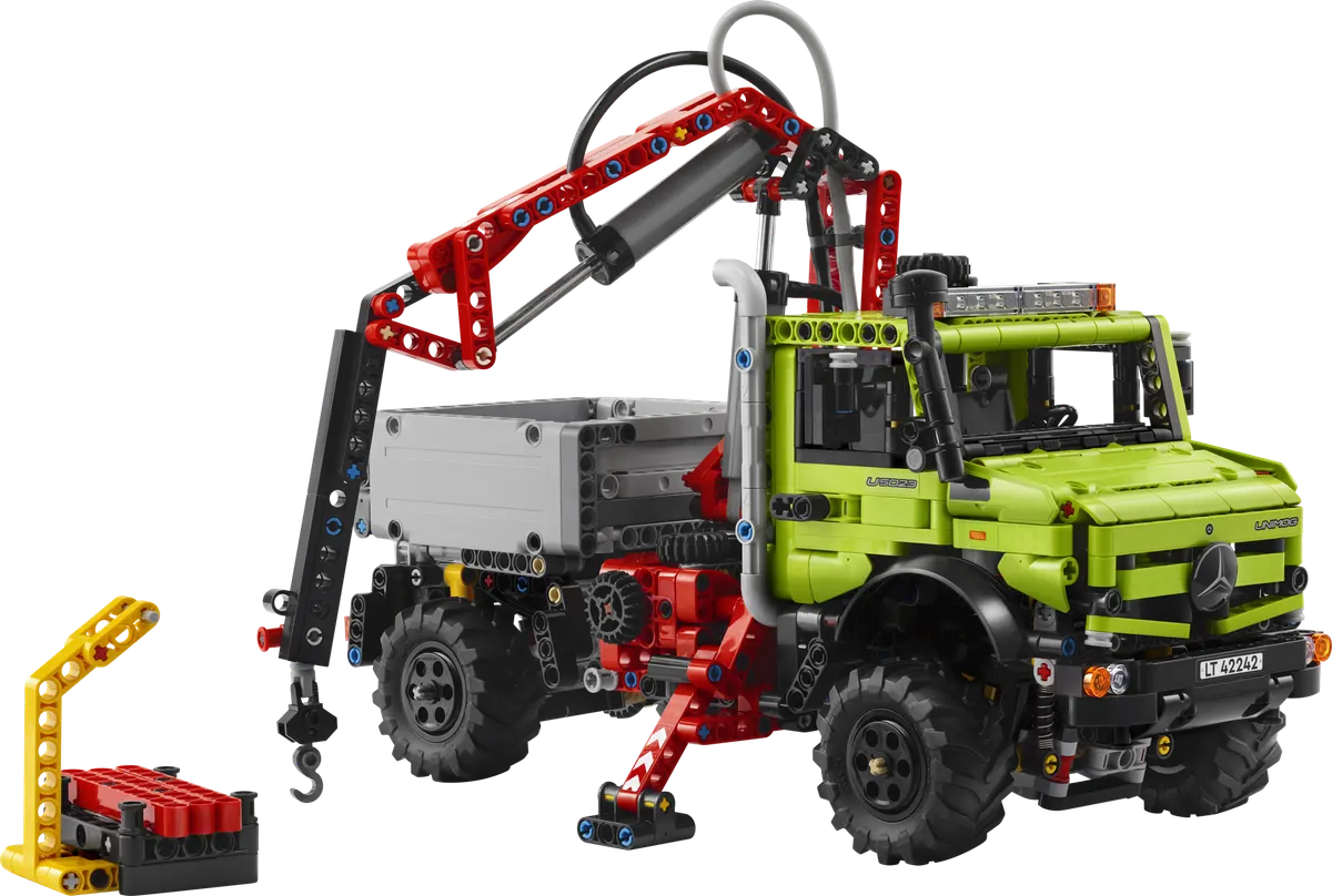 LEGO Technic Mercedes-Benz Unimog U 5023 med kran 42242
