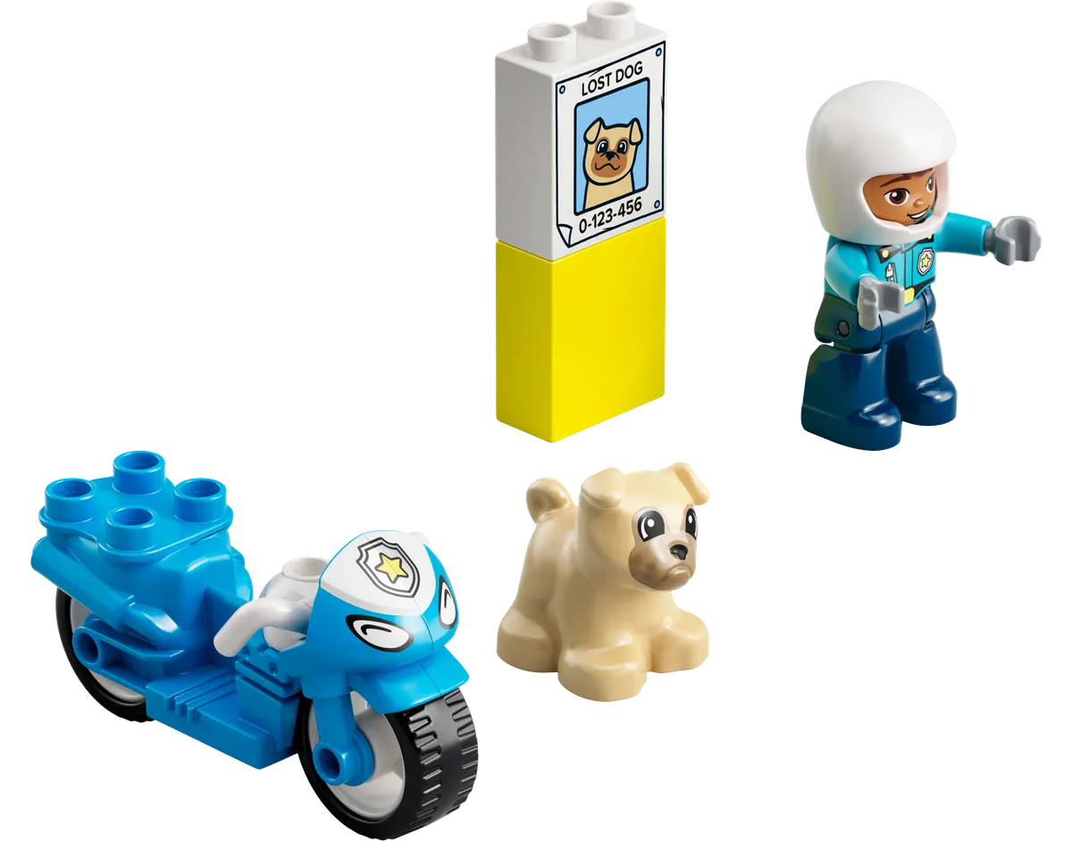 LEGO DUPLO® Politimotorcykel 10967