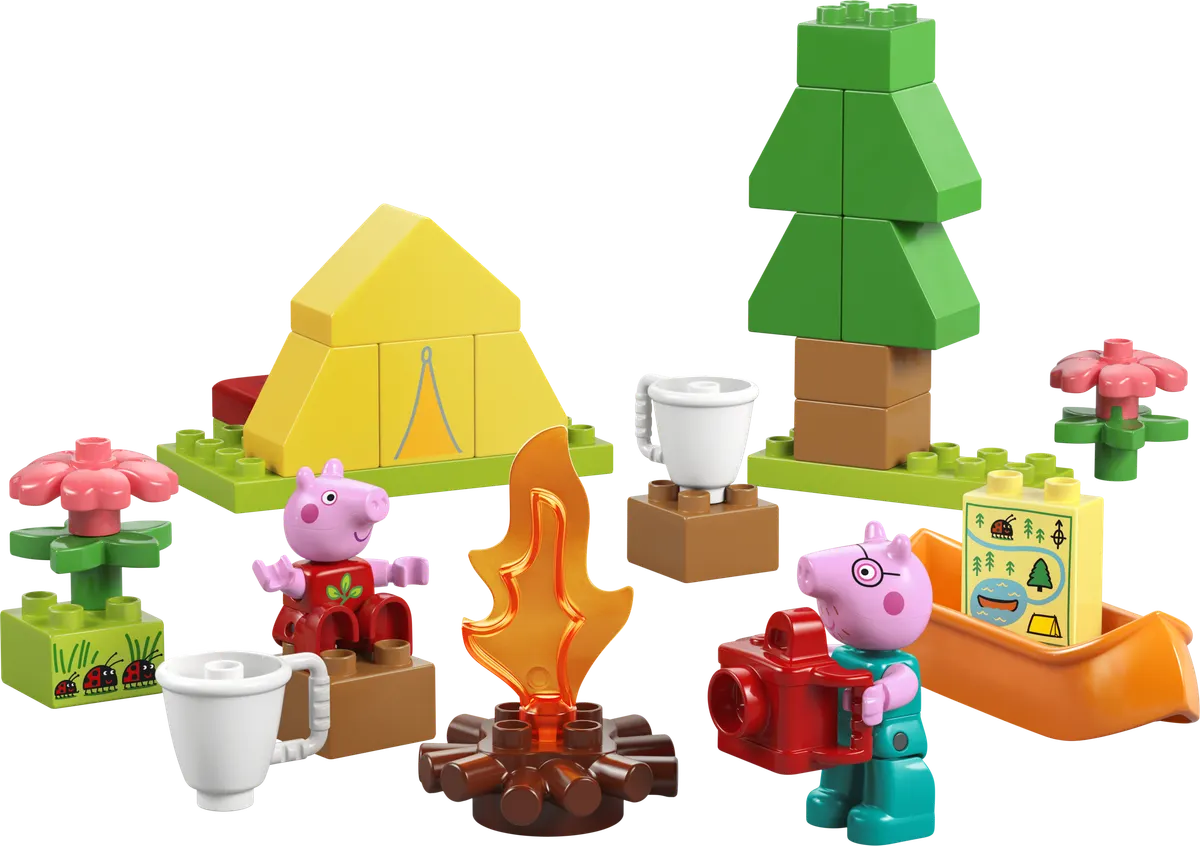 LEGO DUPLO® Peppa Pig Campingtur 10452