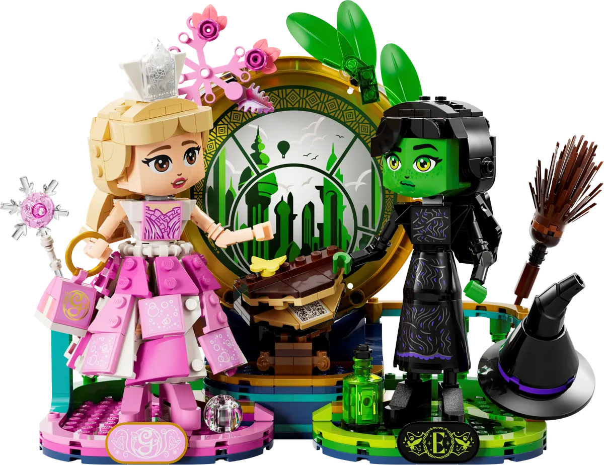 LEGO Wicked Figurer af Elphaba og Glinda 75682