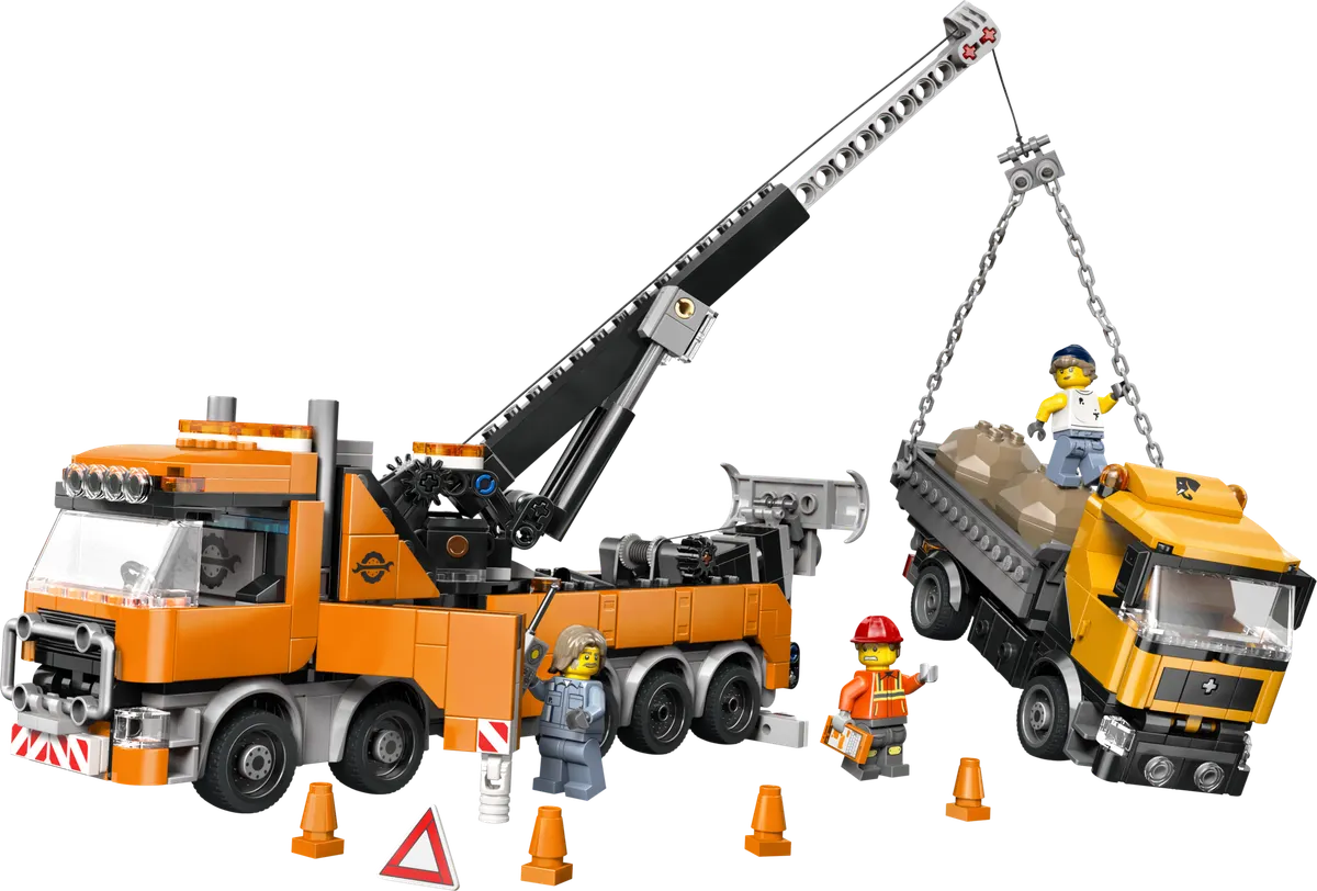 LEGO City Stort bjærgningskøretøj med kran 60467