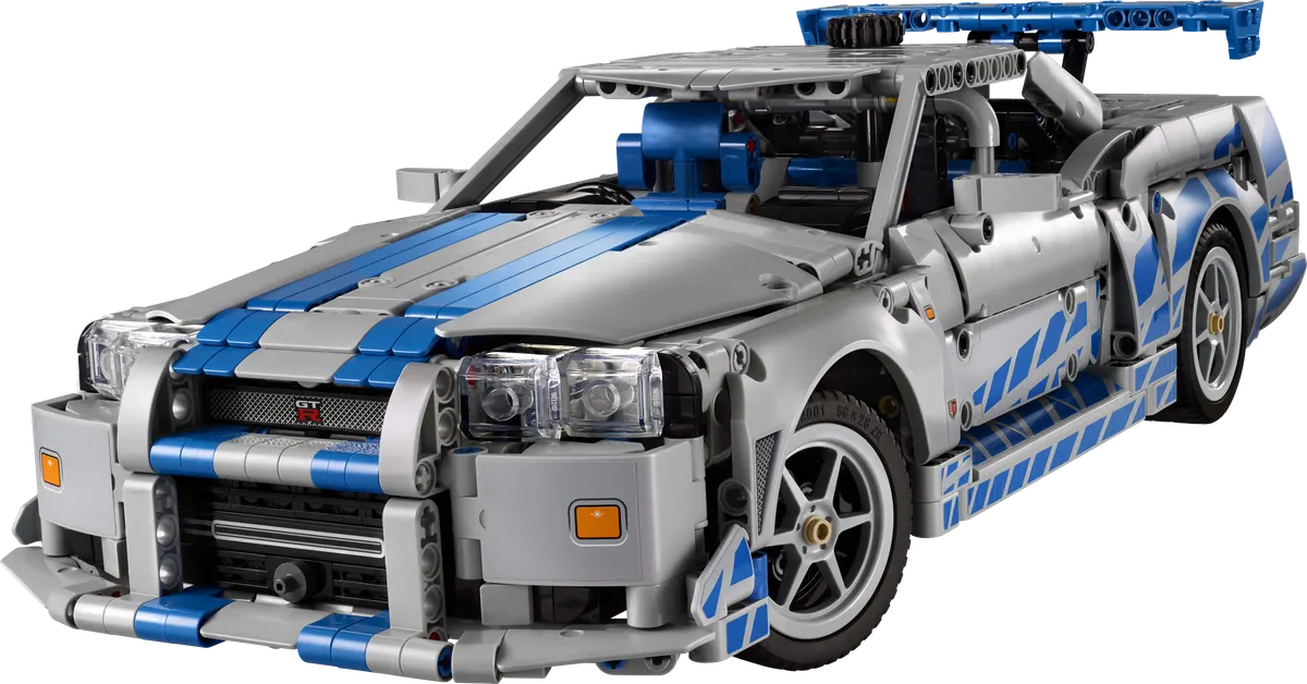 LEGO Technic 2 Fast 2 Furious Nissan Skyline GT-R (R34)-bil 42210
