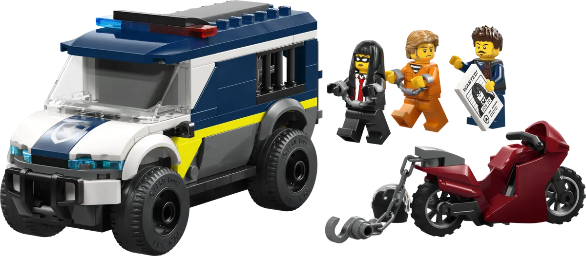 LEGO City Politivogn til fangetransport 60479